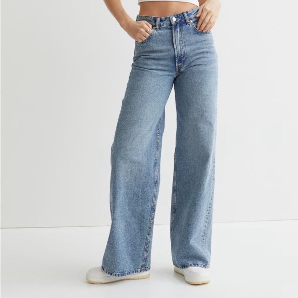 HM Wide High Jeans | Wide Leg High Waisted NWOT